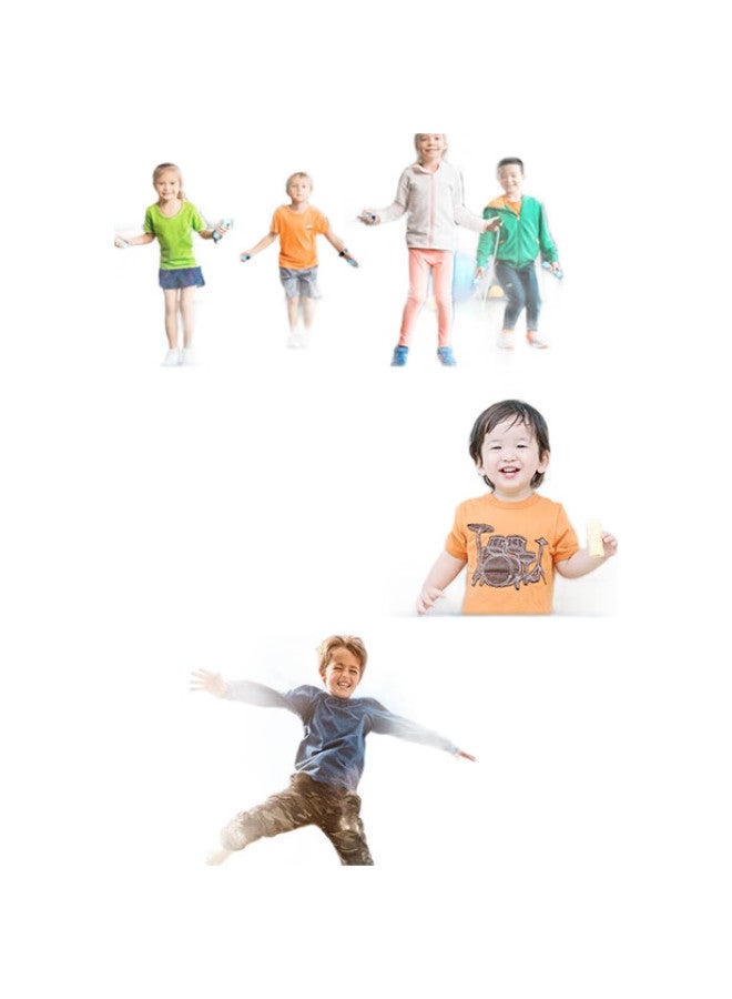 XTEP Children'S Jump Rope For Kindergarten, Elementary School Students, Beginners, Physical Training, Adjustable Rope For Kids And Toddlers, Blue - Image 1
