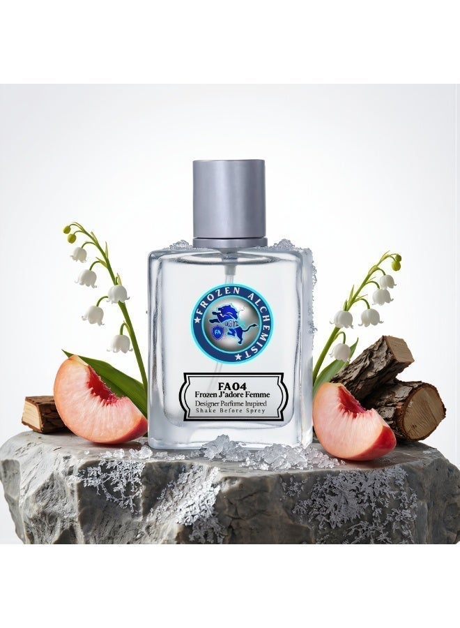 الخيميائي المجمد FA04 فروزن جادور EDP سعة 100 مل، من فروزن ألكيميست، مستوحى من CD، عطر مصمّم يدوم طويلاً. - Image 2