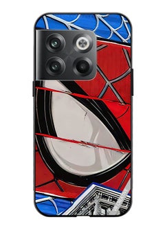 Protective Case Cover For OnePlus 10T Spiderman Design Multicolour