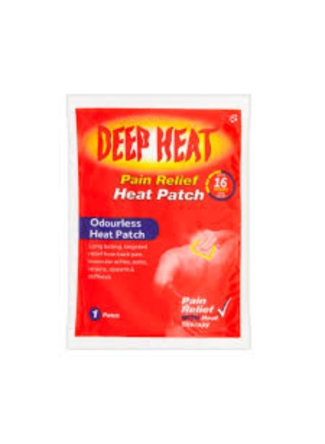 ديب هييت deep heat four patchs  - up to 8 hours pain relife - Image 4