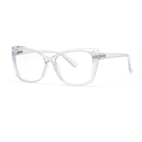 Autojouls 3-Pack Reading Glasses for Women，Oprah Style Frame Spring Hinge Clear Lens Readers Glasses, Black DarkTortoise Transparent 1.25 x - Image 4