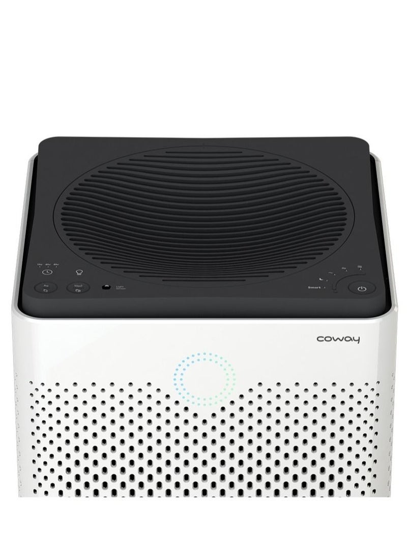 COWAY - COWAY Air Purifier for Extra Large Home Bedroom 2842ft², Dual Purification, 3-in-1 Filter, GreenHEPA, Air Quality Monitor, Removes 99.99% Pet, Dust, Odours, Allergies, Quiet 22db, Made in Korea, AM400 - Image 1