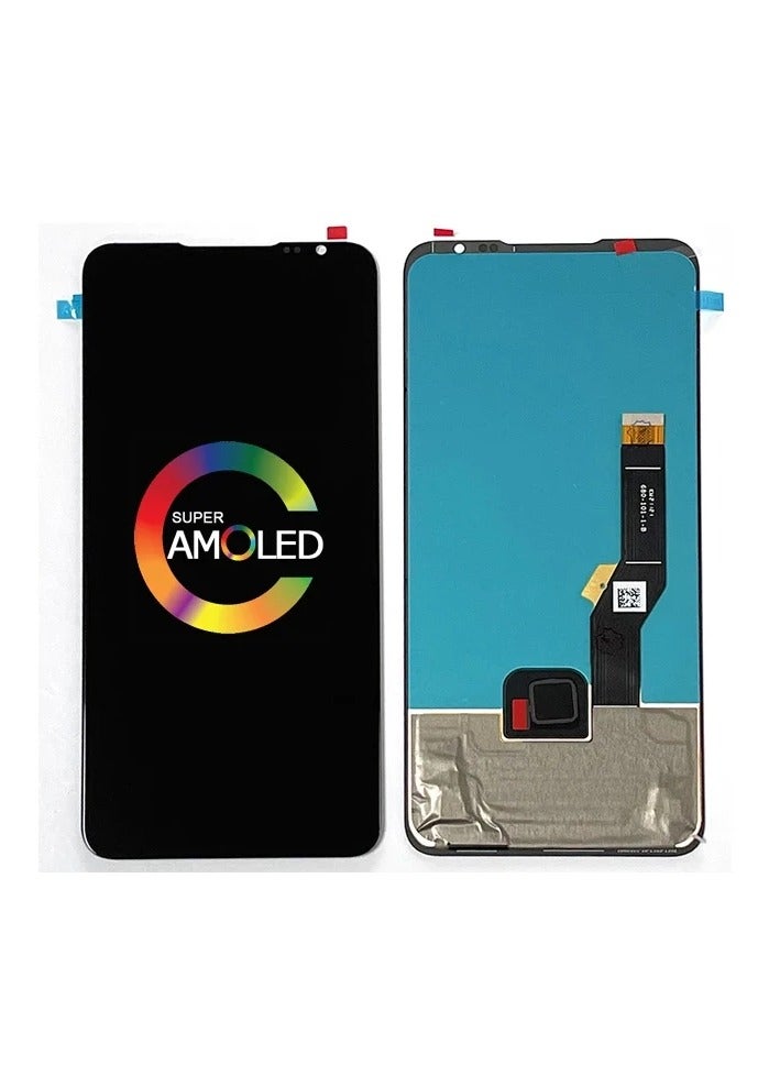 شاشة داخلية عالية الجودة  بديلة ومتوافقة مع موديل تليفون ZTE Nubia Red Magic 6/6Pro - جينريك - Image 2