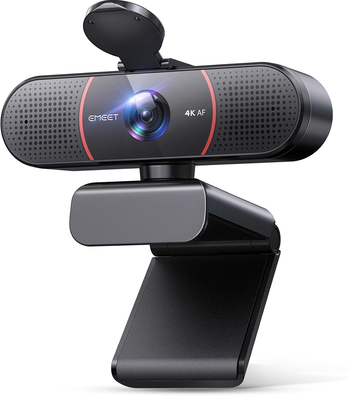 C960 4K Webcam for PC, 4K UHD Sony Sensor, PDAF Auto Focus, Dual AI Noise-Cancelling Mics, Auto Light Correction, 73° FOV, Plug&Play Webcam w/Privacy Cover, Works w/Zoom/Teams/Google Meet
