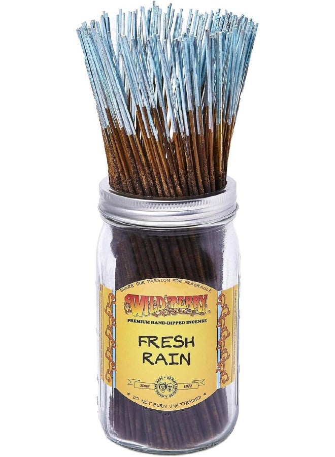 Wild Berry Incense Sticks  Fresh Rain  Clean Crisp Fragrance with Bergamot and Lavender  Hand Dipped in The USA 100 Count - Image 2