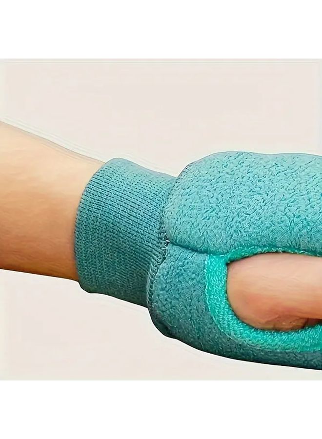 3pcs Exfoliating Bath Gloves Double Sided Massage Scrub - Image 3