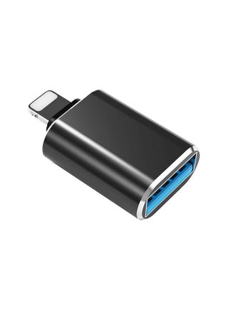 Lightning to USB Adapter, [Apple MFi Certified] USB 3.0 OTG Data Sync Cable Adapter for iPhone/iPad, Support Card Reader, Camera, USB, Mouse, Keyboard, Hubs, No Application Plug and Play(Black) - pzsku/Z23A953385CB3C93D89FCZ/45/_/1740228573/22b45122-45a7-42cd-a936-dfa760bdf8f6