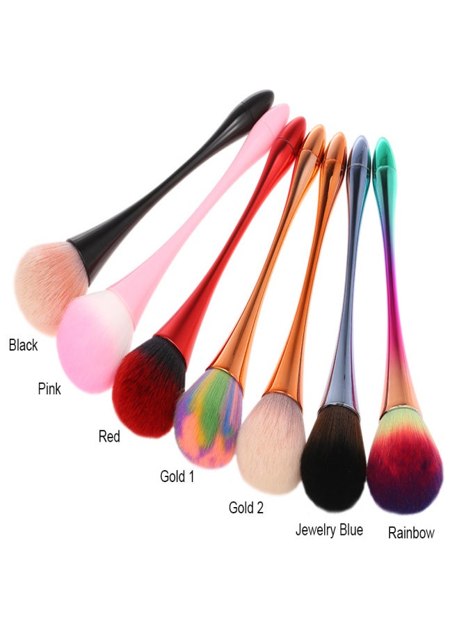 Aluminum Handle Nail Soft Cleaner Cleaning Brush Acrylic UV Gel Powder Removal Manicure Tool - Image 4