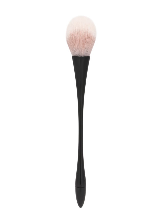 Aluminum Handle Nail Soft Cleaner Cleaning Brush Acrylic UV Gel Powder Removal Manicure Tool - Image 1