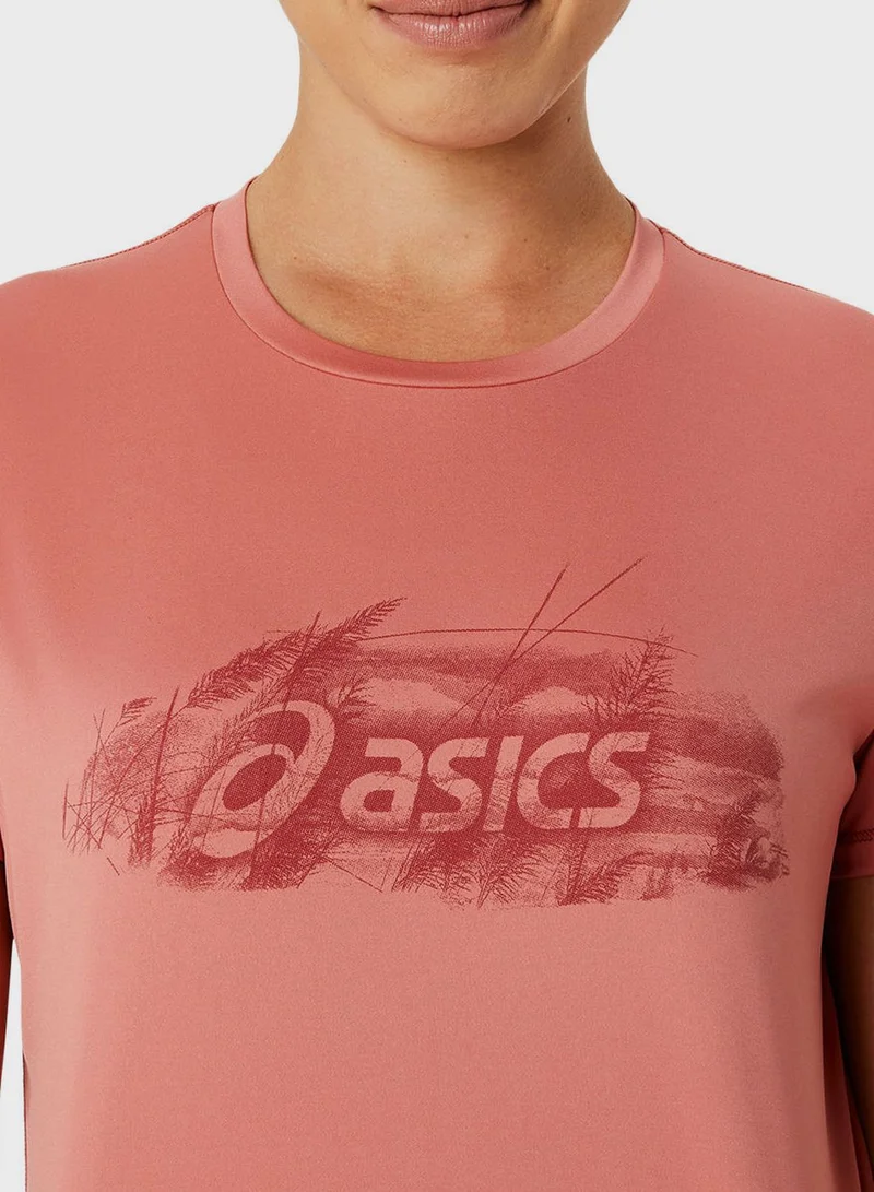asics Nagino Graphic Run T-shirt