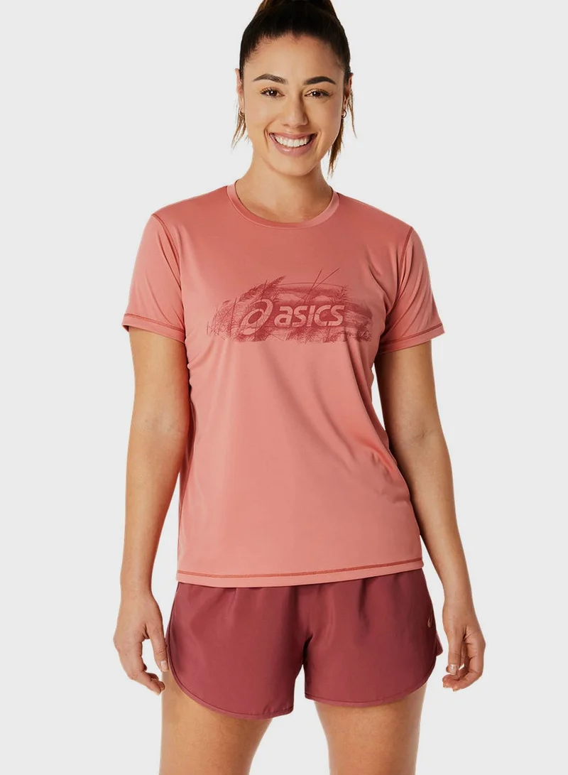 asics Nagino Graphic Run T-shirt