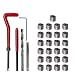 BDZMC 30PCS M6 x 10mm Thread Repair Insert Kit Metric Helicoil Kit Compatible Hand Tool Set M6 Thread Repair Kit Stainless Steel Helicoil Inserts Set for Auto Repairing - Image 2