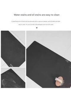 A.M Slip Absorbent Kitchen Mat Quick Drying Living Room Carpet Absorbent Anti Fall Rugs Anti Oil Stain Floor Mats,, Anti-Slip Kitchen Mats Wipeable Wash Long Strip Carpet-40X60cm and 40X120cm(Set)  - Image 3