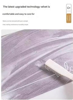 A.M Slip Absorbent Kitchen Mat Quick Drying Living Room Carpet Absorbent Anti Fall Rugs Anti Oil Stain Floor Mats,, Anti-Slip Kitchen Mats Wipeable Wash Long Strip Carpet-40X60cm and 40X120cm(Set)  - Image 5