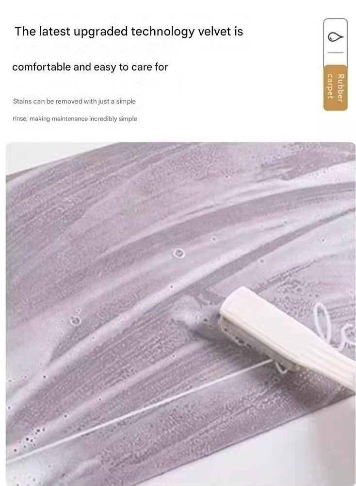 A.M Slip Absorbent Kitchen Mat Quick Drying Living Room Carpet Absorbent Anti Fall Rugs Anti Oil Stain Floor Mats,, Anti-Slip Kitchen Mats Wipeable Wash Long Strip Carpet-40X60cm and 40X120cm(Set) - Image 5