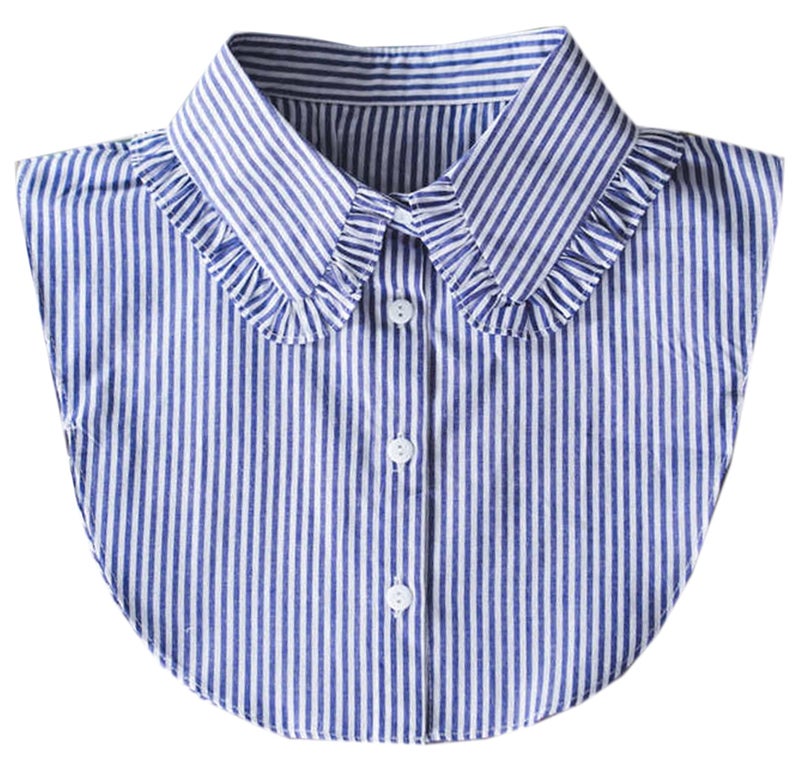 WENLOOY Fake Collar Detachable Blouse Dickey Collar Half Shirts Faux False Collar for Women & Girls Favors - Image 1