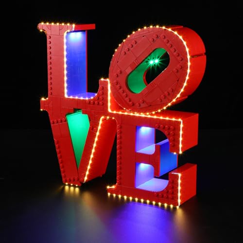 YEABRICKS LED Light for 31214 Art Love Building Blocks Model Building Set NOT Included - Image 5