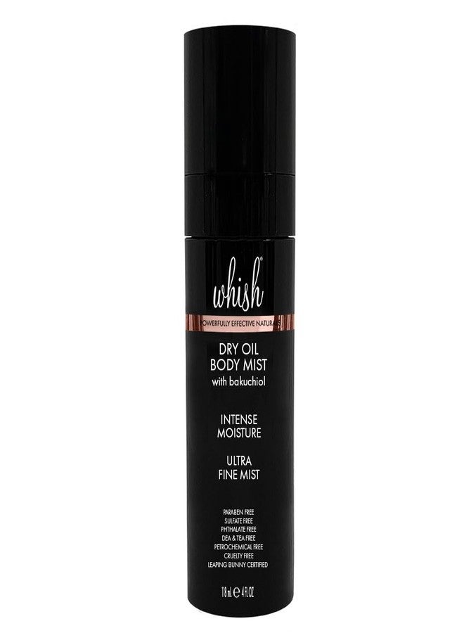 Whish Dry Oil Body Mist with Bakuchiol, 4oz - Image 1
