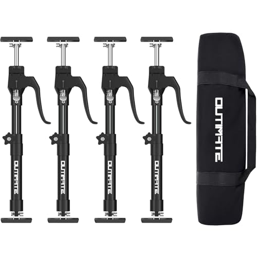 OUTIMATE Third Hand Support Pole Heavy Duty, Cabinet Jacks for Installing Cabinets with 200 LBS Capacity and Expand from 15-4/5 to 23-3/5 in, 4-PC - Image 1