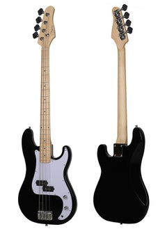 Jidyous Electric Bass Guitar Full Size 4 String with Bass Bag,Strings,Tuner,Strap,Picks and  Amp Cord,Black  - Image 3