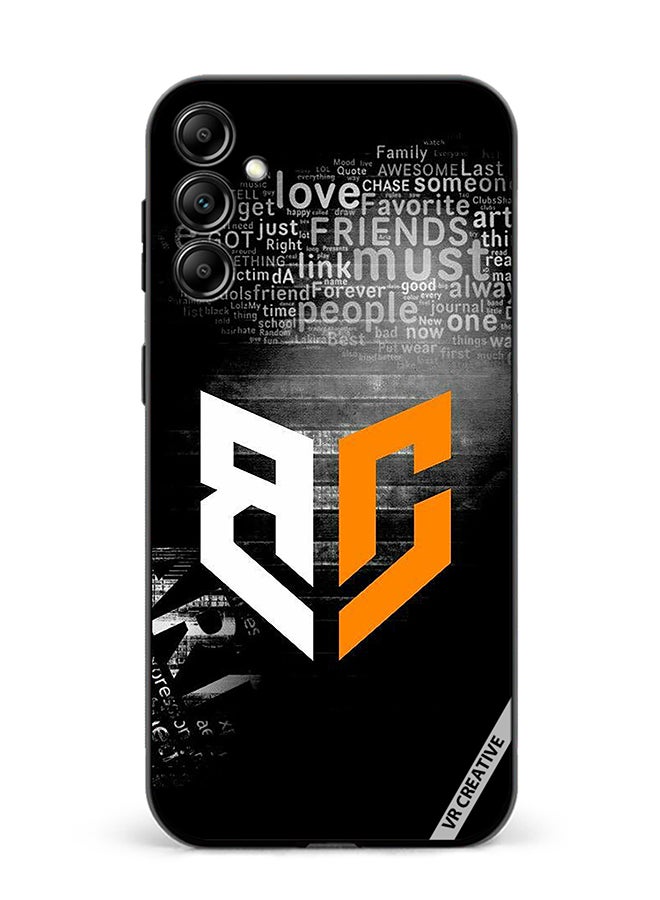 VR CREATIVE Protective Case Cover For Samsung Galaxy A55 Bg Logo Design Multicolour - Image 1