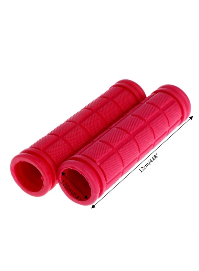 دايتويز 1 Pair Bike Grips BMX MTB Cycling Mountain Bicycle Scooter Bike Handle Bar Soft End Grip Handlebar Grip Durable and Waterproof  - Image 4