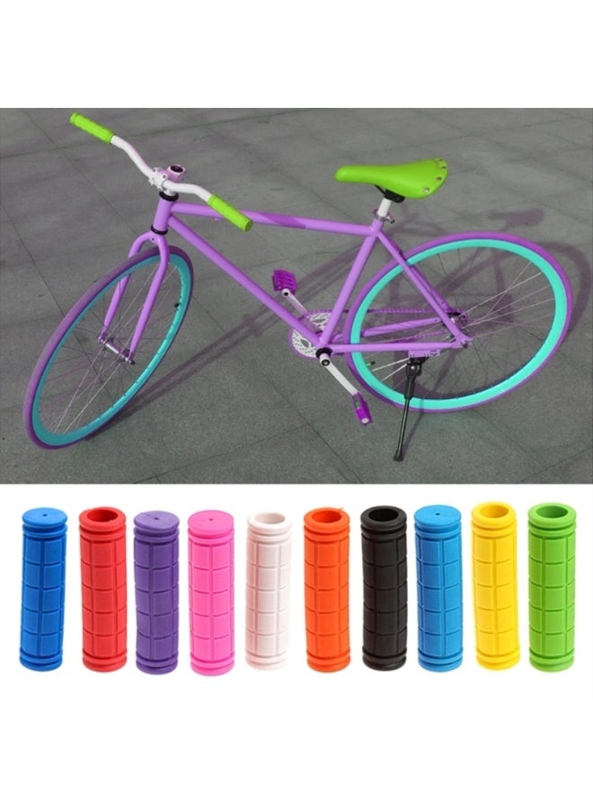 دايتويز 1 Pair Bike Grips BMX MTB Cycling Mountain Bicycle Scooter Bike Handle Bar Soft End Grip Handlebar Grip Durable and Waterproof  - Image 2