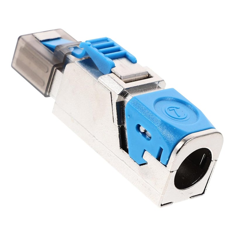 Merryhapy Modular Ethernet Cable Plugs Easy Maintenance Pressure Free Connectors - Image 1
