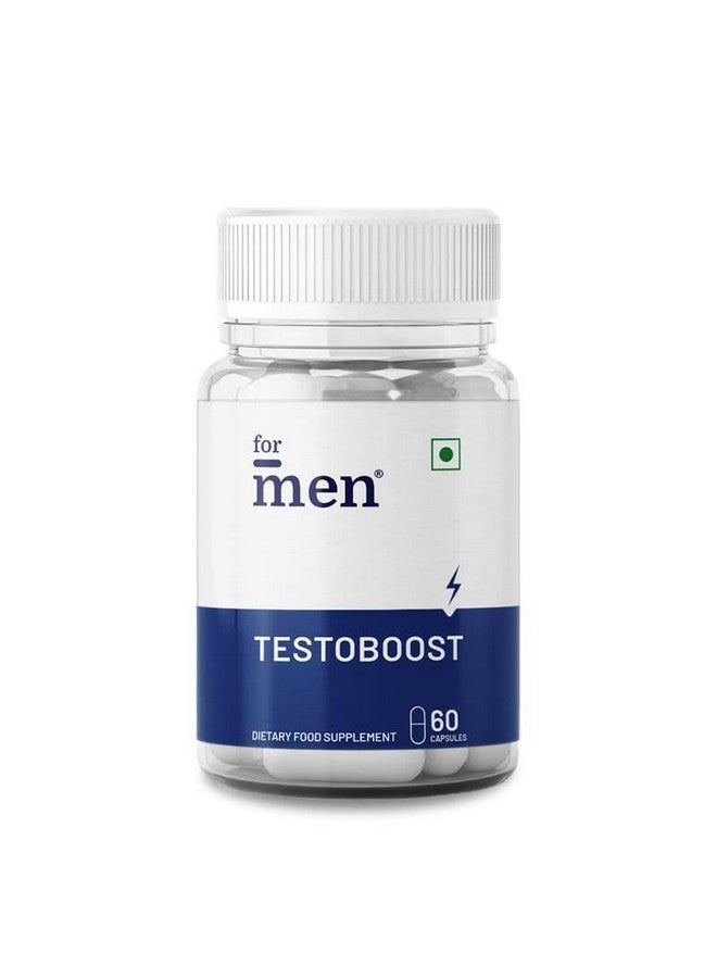 ForMen Testoboost | 60 Capsules | 1000mg per Men Wellness Capsules | Men Wellness Supplement for Better Energy Level & Performance - Image 1