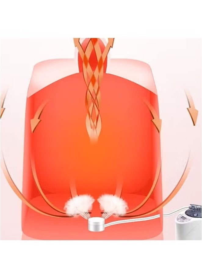 Fitness World Home Sauna Bath Machine with Chair and Controller, 2 Person Sauna Tent, Sauna Box, Portable Foldable Steam for Home, Personal Spa Room, Sauna Box with Steam for Weight Loss - Image 4