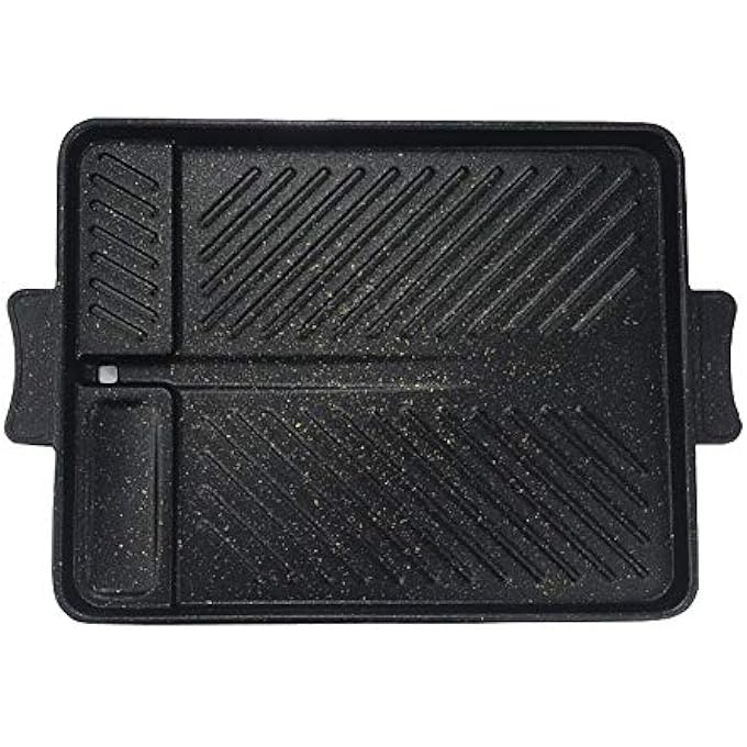 CHYIR KoreanStyle NonStick Smokeless Rectangular Grill Pan Baking Tray Barbecue Hot Plate For Indoor Outdoor Bbq - Image 1