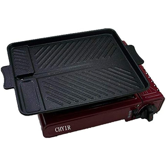 CHYIR KoreanStyle NonStick Smokeless Rectangular Grill Pan Baking Tray Barbecue Hot Plate For Indoor Outdoor Bbq - Image 5