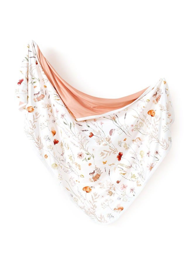 GRSSDER Baby Blankets Super Soft Jersey Knit Swaddle Blanket for Baby Girls and Boys, Double Layer Receiving Blankets 34 x 44 Inches, Extra Large for Baby Swaddling, Dream Print - Image 1