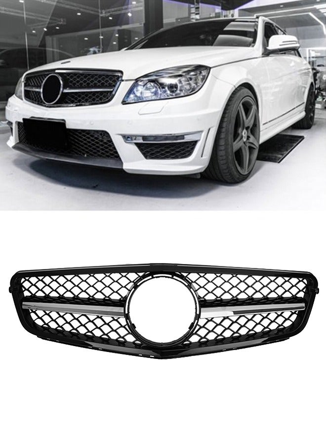 Generic Car front grille compatible with Mercedes CW205 Model 2015-2018 Without Camera Hole AMG - Image 1