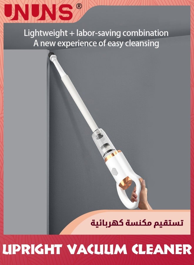 UNUNS Cordless Vacuum Cleaner, Handheld 3-in-1 Small Stick Lightweight Vacuum Car Vacuum For Pet Hair Hardwood Floor Cleaning - Image 5