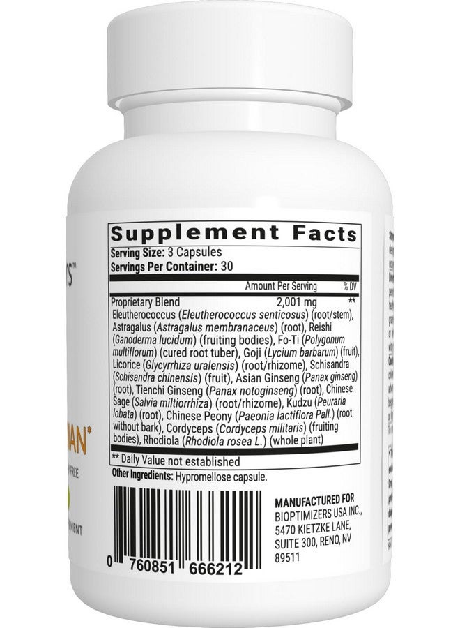 BIOptimizers Stress Guardian - Stress Relief Capsule - Rest Support Management - 90 Capsules - Image 2