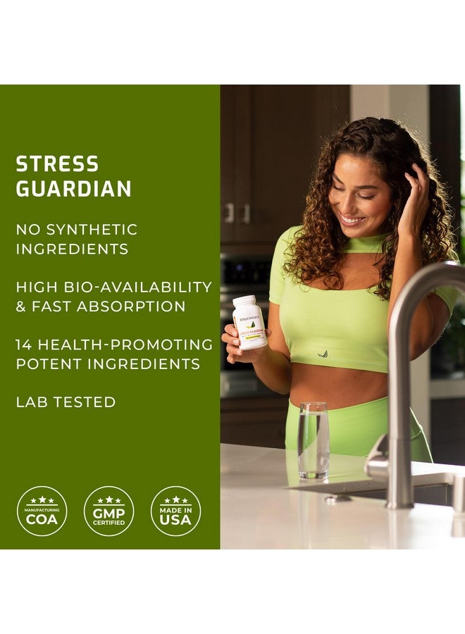 BIOptimizers Stress Guardian - Stress Relief Capsule - Rest Support Management - 90 Capsules - Image 5