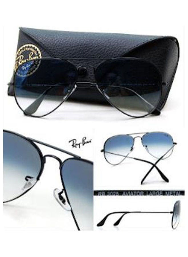 Ray-Ban Unisex Gradient Aviator Sunglasses Lens Size: 62 mm - Image 3