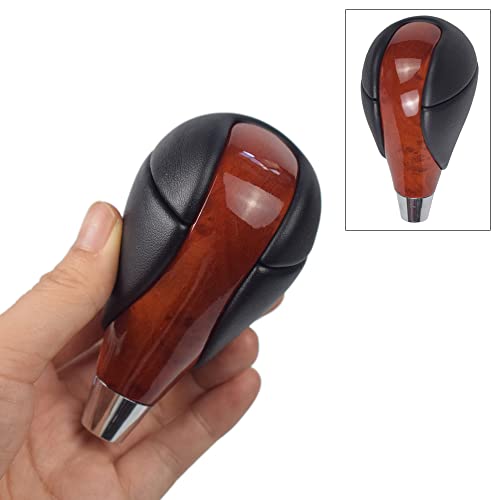 Kakulkomen Automatic Car Shifter Knob Stick Head Handle Black Leather for Le-xus Is250 Rx350 Rx450h Is350 Es300 Es350 Gs300 Gs350 Ls460 Ls430 Ls600h Cs200H - Image 3