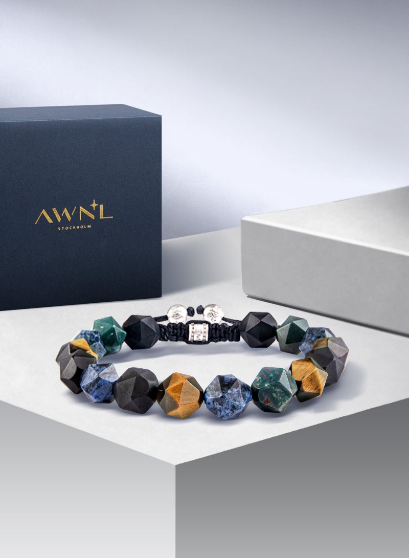 AWNL Beaded Bracelet With Multicolor Gemstones - Image 2