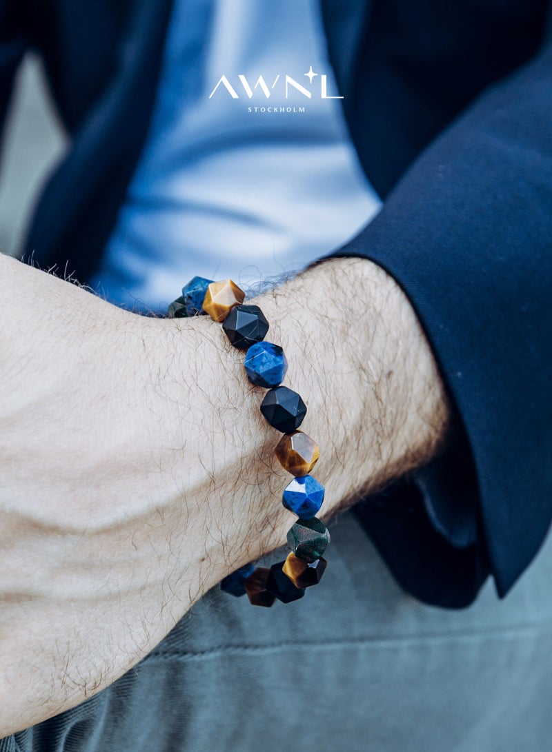 AWNL Beaded Bracelet With Multicolor Gemstones - Image 1