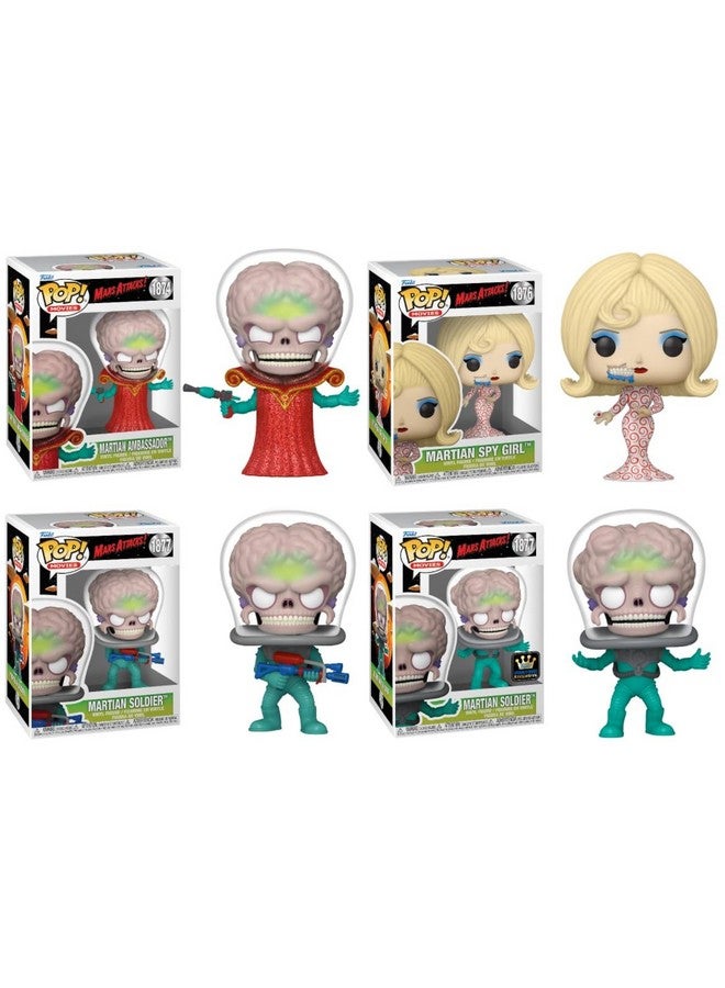 Funko Mars Attacks Pop! Complete Set (4) - Image 1