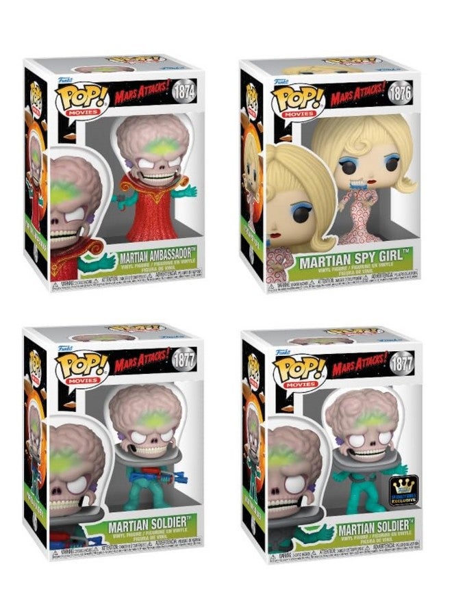 Funko Mars Attacks Pop! Complete Set (4) - Image 2