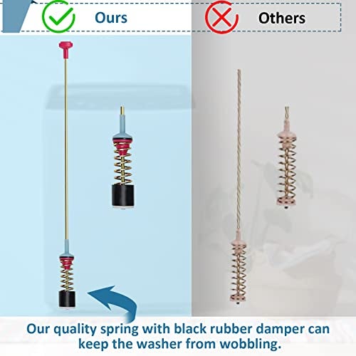 Casmer DC97-18610F WA50M7450AW/A4 DC97-18610A Suspension Rods Kit Fit for Samsung Washer Suspension Rods WA50M7450AP/A4 WA54M8750AW/A4 WA50M7450AW/A4 WA52M7750AV/A4 WA52M8650AV/A4 28.3In (2025 New) - Image 3