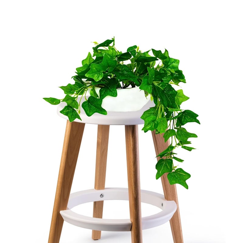 fancymart Elegant Artificial Plant Falling Leaves with Pot for Home & Office Decor – Versatile Potted Plant for Tabletop, Shelves, or Hanging Display - Image 1
