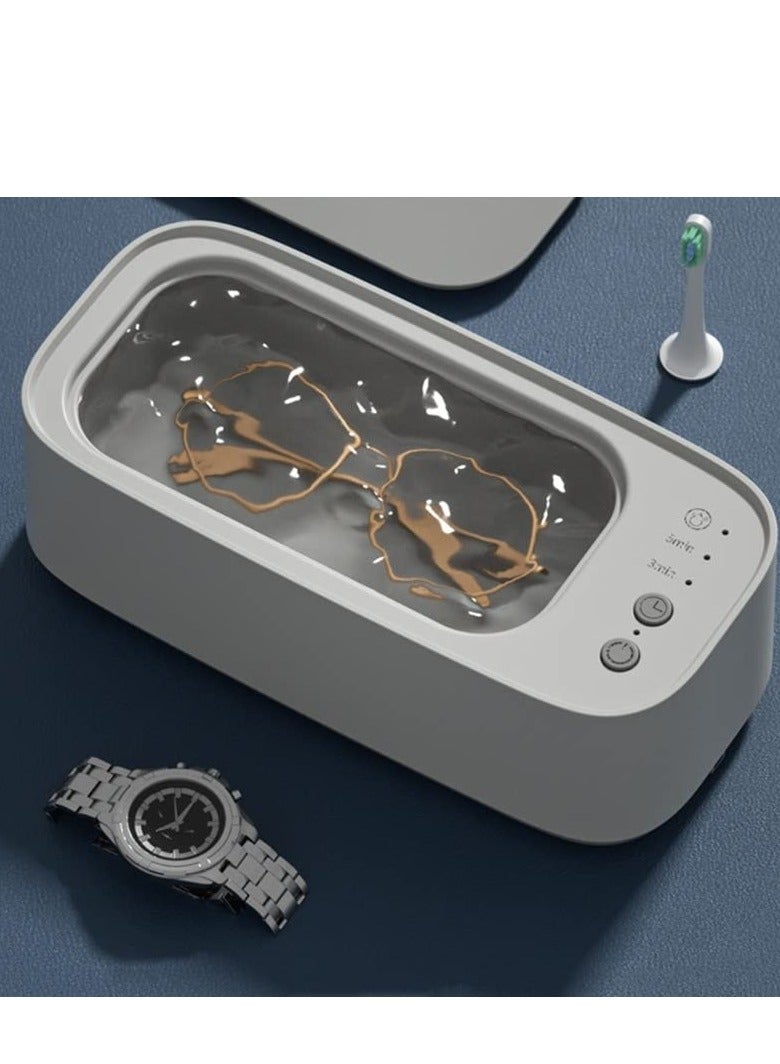 Excefore Ultrasonic Cleaner, 45khz Ultrasonic Jewellery Cleaner, Portable And Low Noise Jewellery Cleaner Ultrasonic, for Cleaning Jewelry, Eyeglasses, Watches, Ring, Necklace - Image 2