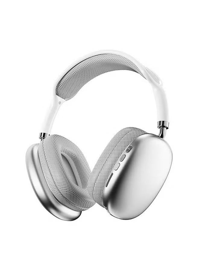سماعات رأس لاسلكية بتقنية البلوتوث - بتصميم مشابه لسماعات AirPods، صوت نقي وجهير عميق - ملائمة مريحة، ميكروفون للتحدث بدون استخدام اليدين - عمر بطارية طويل - مثالية للجري، والتمارين الرياضية، والمكالمات - Image 3