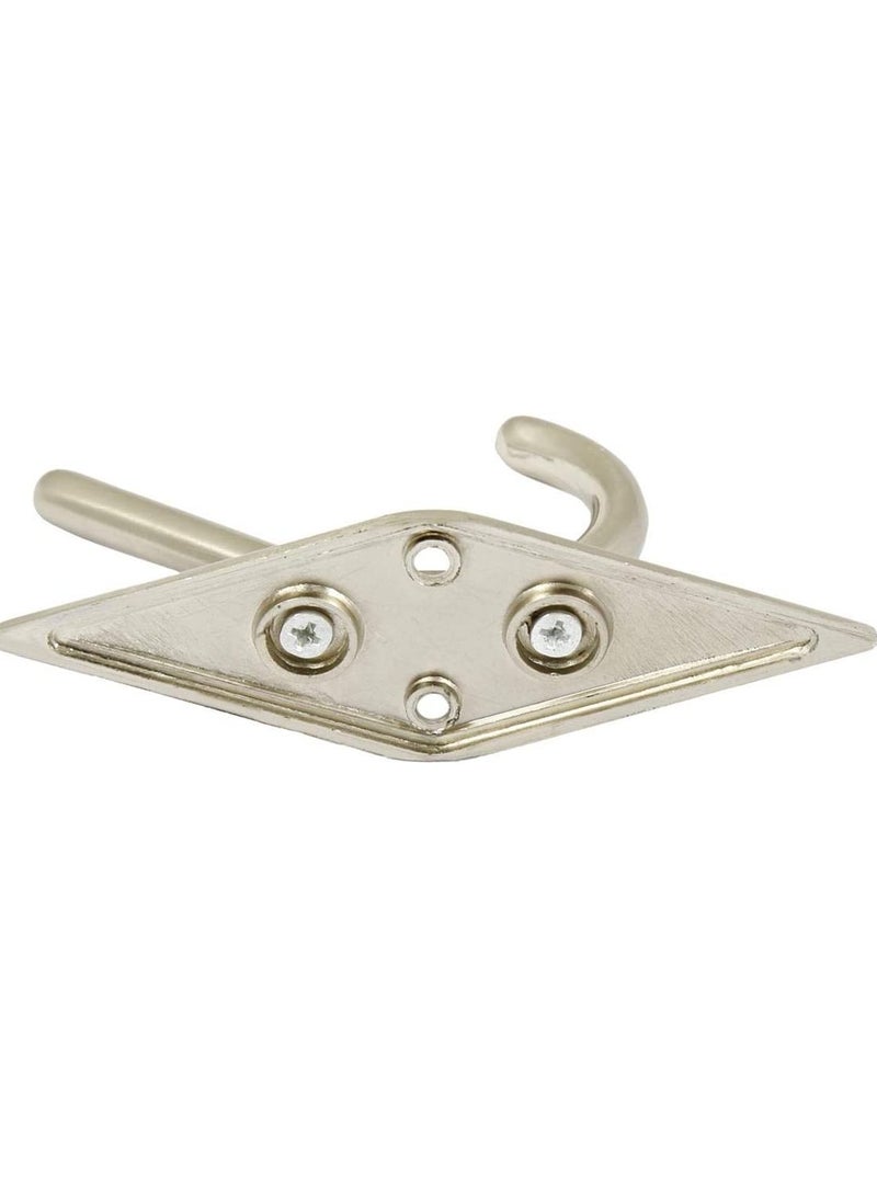 ROBUSTLINE Robustline Metal Silver Plated Hook, Silver - Image 3