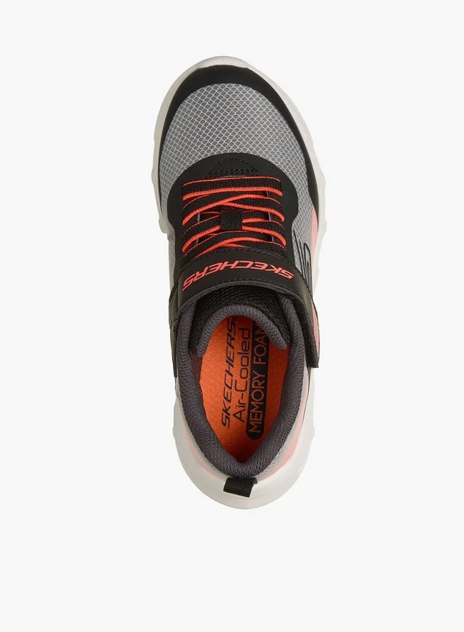 SKECHERS Boys Glide-Step Aero Hook & Loop Sneakers