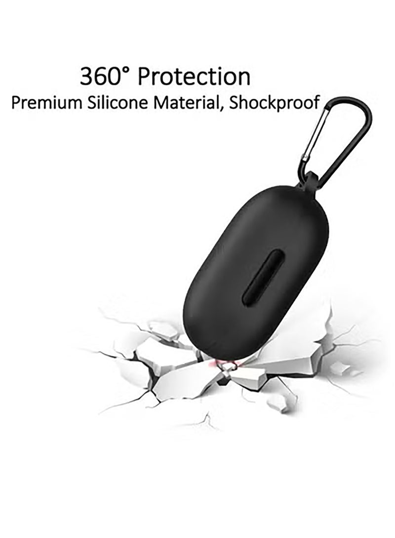 Silicone Case for Anker Soundcore Space A40 Case Cover with Keychain/Cleaner Kit (Green) - Image 2